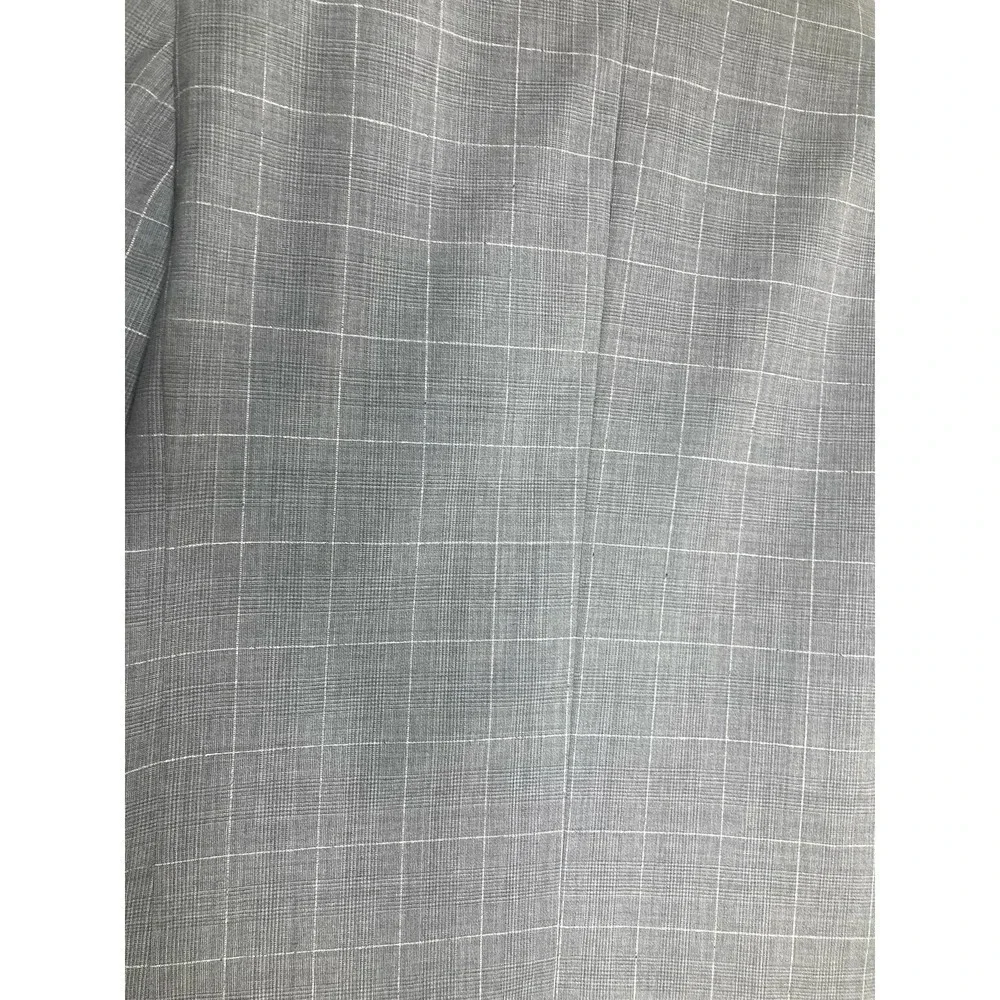 Zadig & Voltaire Viva Check virgin wool Blazer sz 10